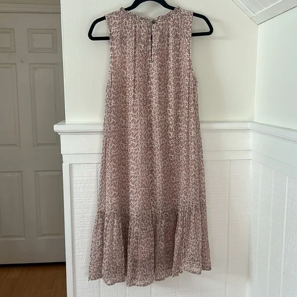 Anthropologie Natalie Flounced Pink Dress size Small, Like New - Picture 5 of 7